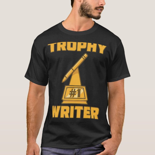 Camiseta Prêmio C de Participação do Prêmio de Escritor Tro (Frente)