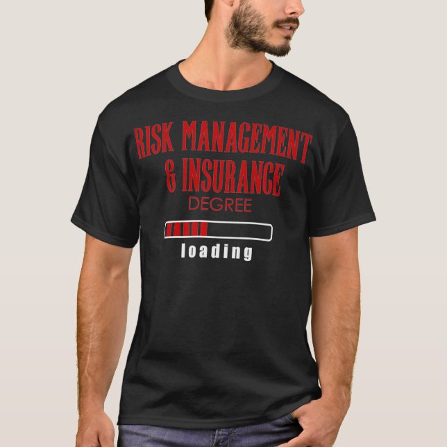 Camiseta Prêmio de Carregamento do Grau de Seguro de Gestão (Frente)
