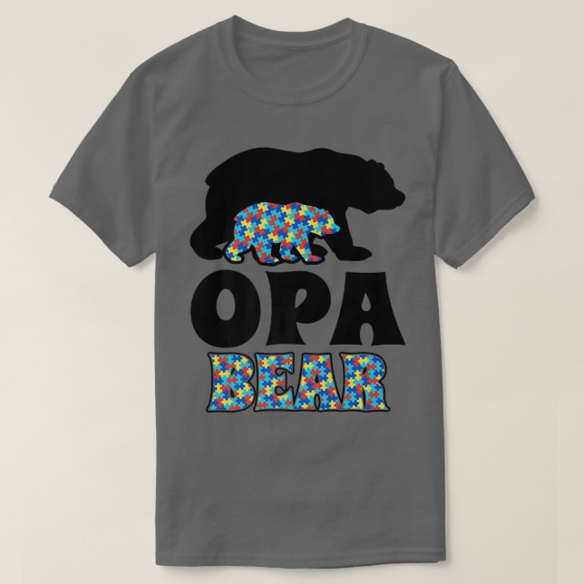 Camiseta Prêmio de Consciência do Urso OPA (Frente do Design)