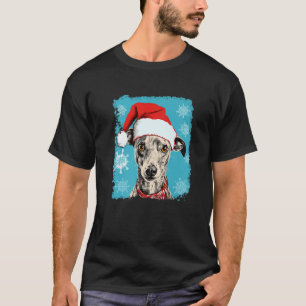 Camiseta Prêmio de Greyhound Italiano dos Cães de Natal