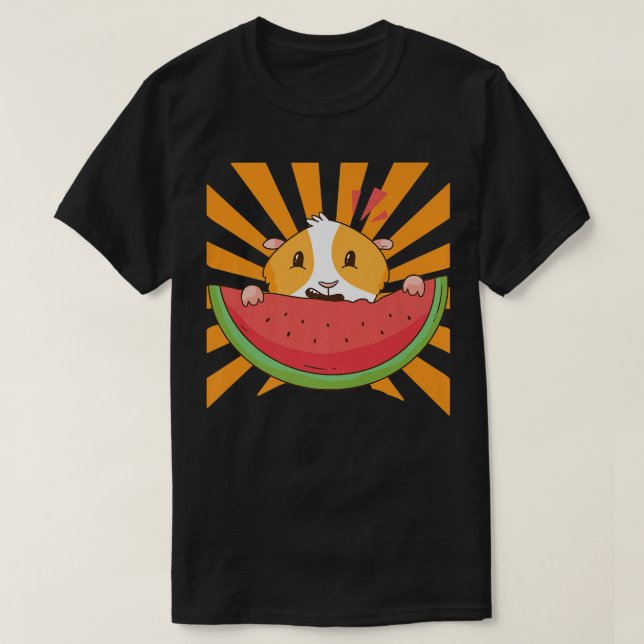 Camiseta Prêmio de Melancia de Suíno 2443 (Frente do Design)