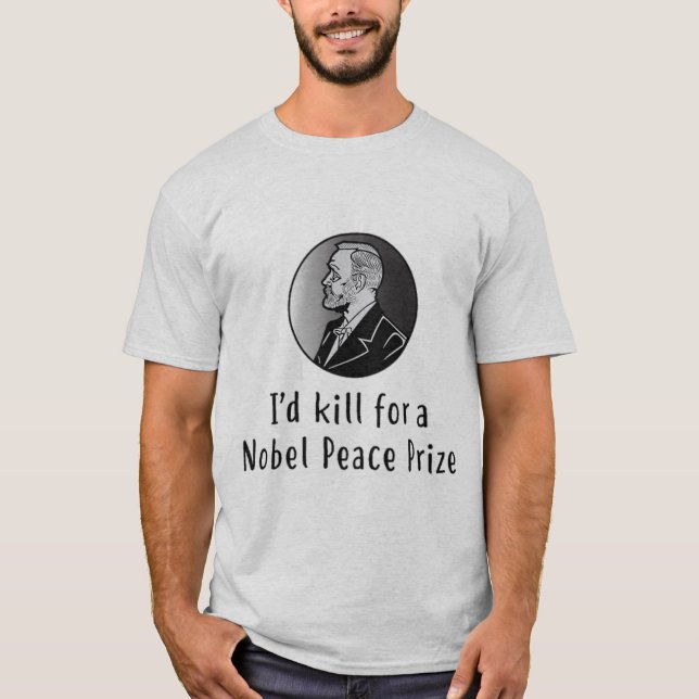 Camiseta Prêmio de paz de Nobel (Frente)