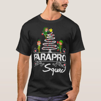 Camiseta Prêmio de Presente de Natal Paraprofissional