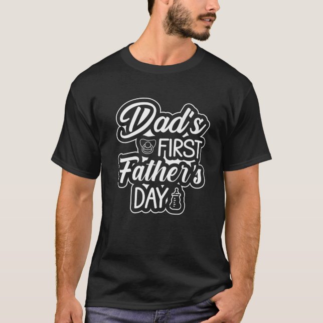 Camiseta Prêmio de Primeiro Pai do pai (Frente)