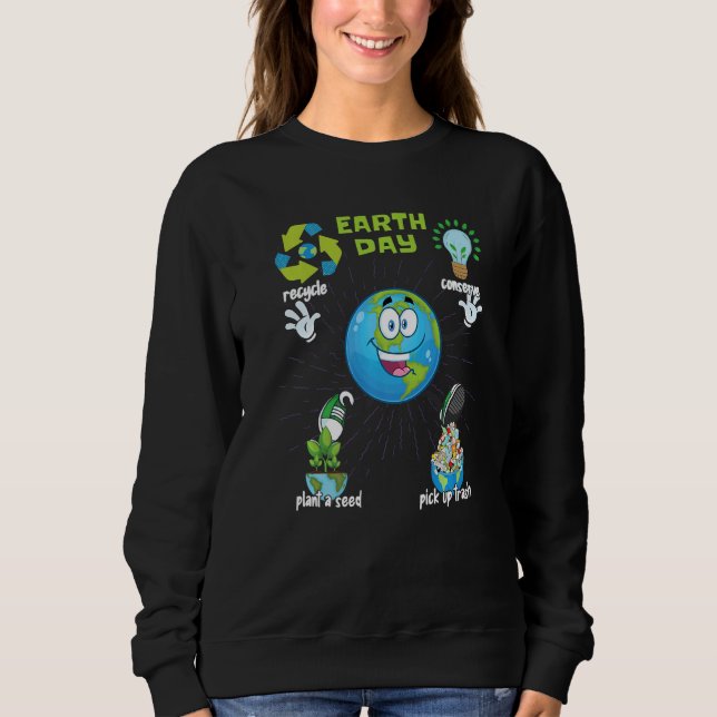 Camiseta Prêmio do Dia da Terra Ambiental (Frente)