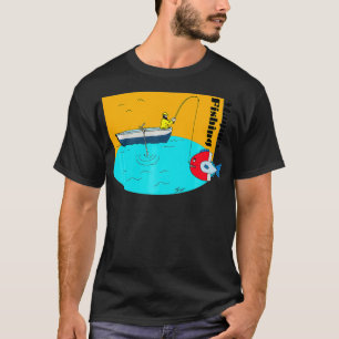 Camiseta Prêmio do Fundo para a Pesca com Íman 