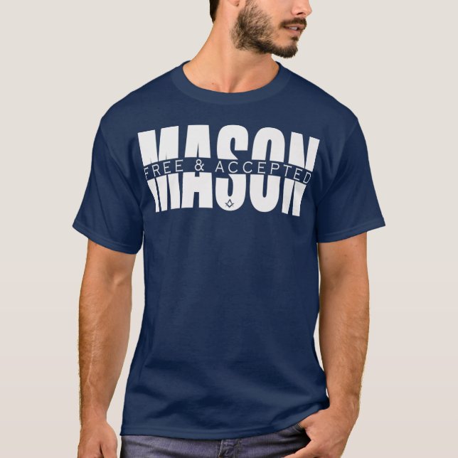 Camiseta Prêmio Mason Livre e Aceito (Frente)