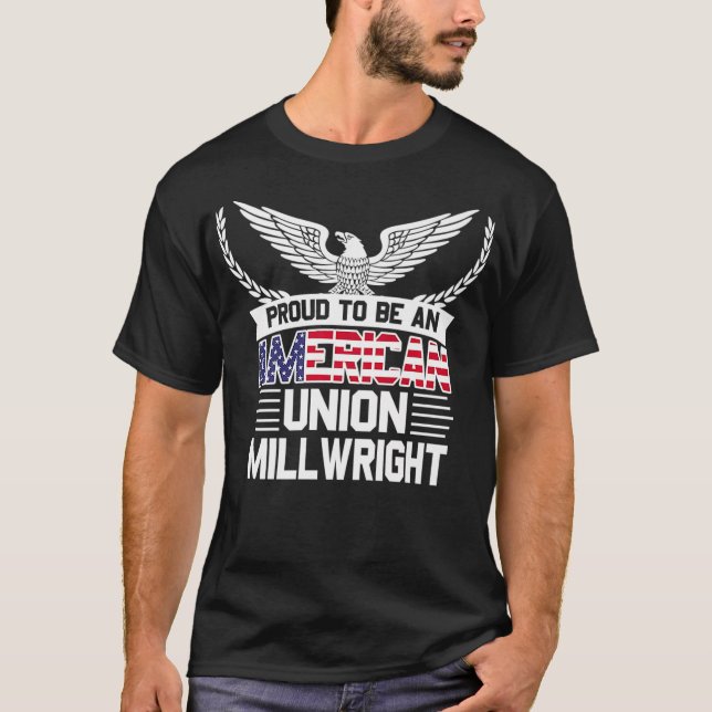 Camiseta Prêmio Millwright da União Americana (Frente)