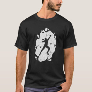 Camiseta Prêmio para o Clima de Design escalada de rocha