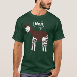 Camiseta Prêmio Sem Animais Ameaçados de Okapi