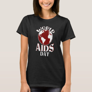 Camiseta Prêmio Vintage para o Dia Mundial da SIDA