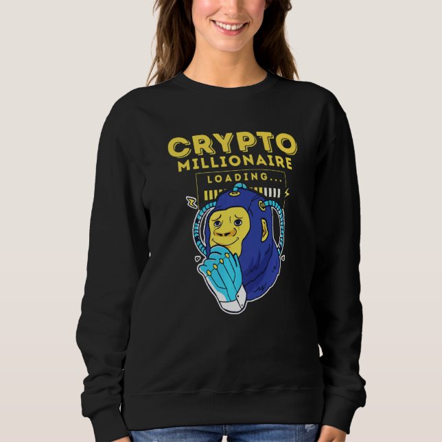 Camiseta Premium de carregamento do Crypto Millionaire (Frente)