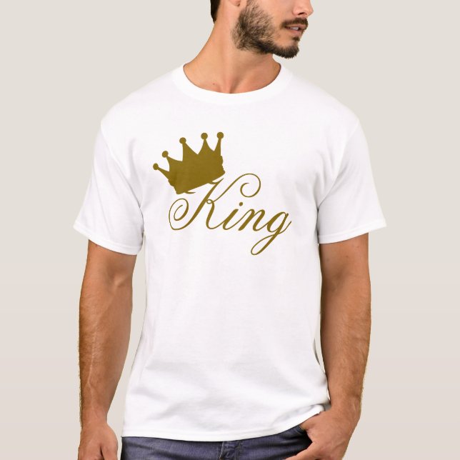 Camiseta Premium de Conforto Masculina King Graphi (Frente)