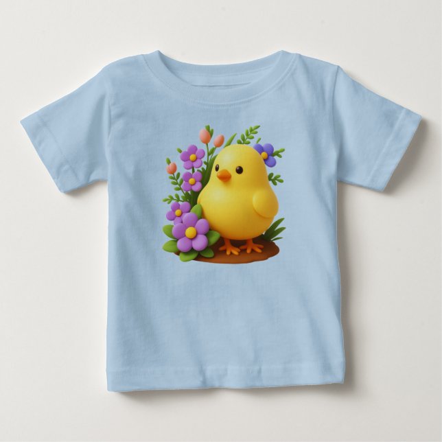 Camiseta Premium de Jersey Fino para Bebê – Confor (Frente)