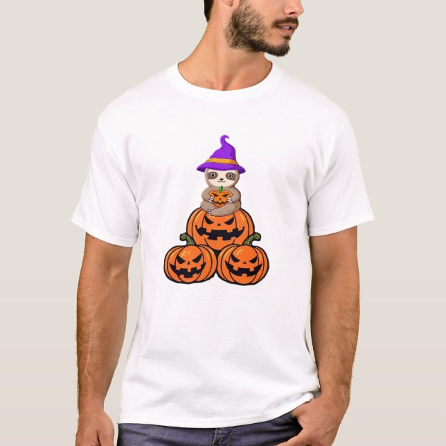 Camiseta Premium do Dia das Bruxas (Frente)