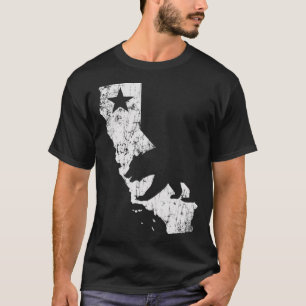 Camiseta PREMIUM Vintage República da Califórnia Cali Life