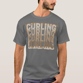 Camiseta prenda de curler de inverno gelo prato 1