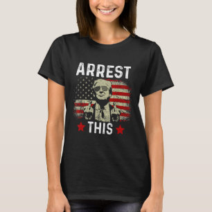 Camiseta Prendam Este Trump 2024 Condenado Felon Trump Arre