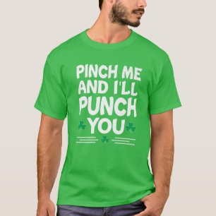 Camiseta Prende-me e eu te pego Dia de São Patrício irlan