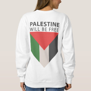 Camiseta Prende-se com a Palestina, a Bandeira e a oliveira