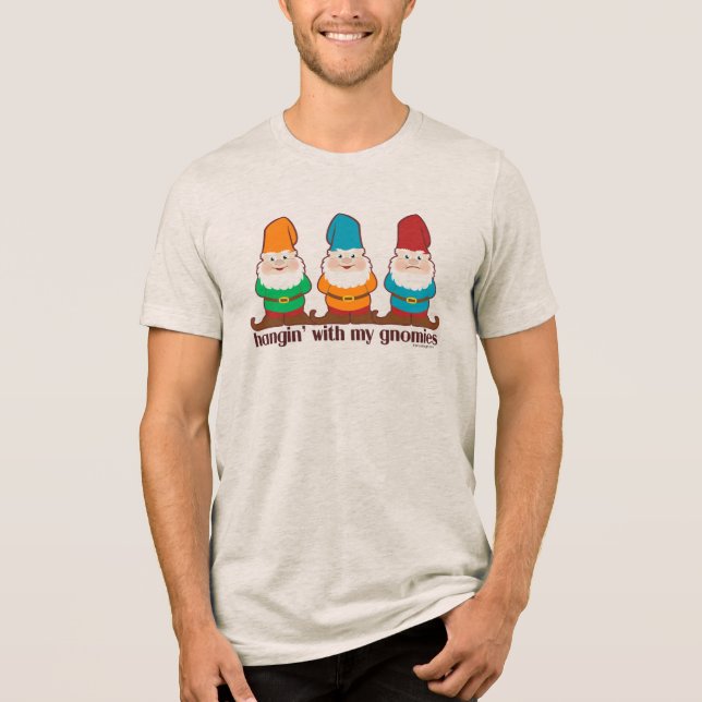 Camiseta Prendendo Com Meus Gnomos (Frente)