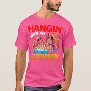 Camiseta Prendendo Com Meus Hermies Engraçado Arte Carangue