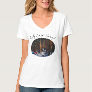 Camiseta Preparado para a Jornada! fantasia terra da arte