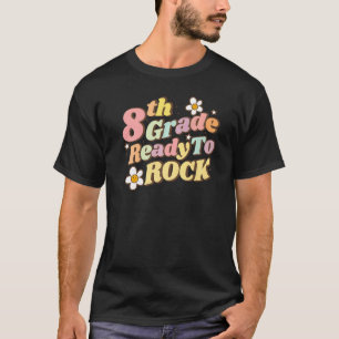 Camiseta Preparado para atacar a família das crianças do 8º