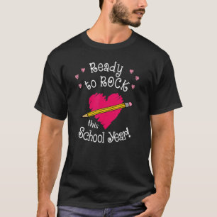 Camiseta Preparado Para Atingir O Ano Escolar