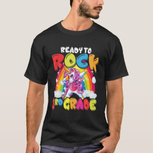 Camiseta Preparado Para Balançar O Unicórnio Do Grau 3Rd De