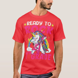 Camiseta Preparado Para Balançar O Unicórnio Do Grau 7 De V