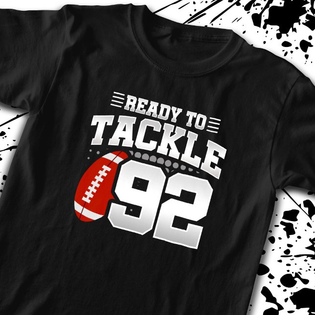 Camiseta Preparado Para Combater 92 - Jovens Jogadores De F (Criador carregado)