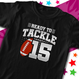 Camiseta Preparado Para Combater O Aniversário De 15 Festas