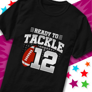 Camiseta Preparado Para Combater O Aniversário Do 12 Festa