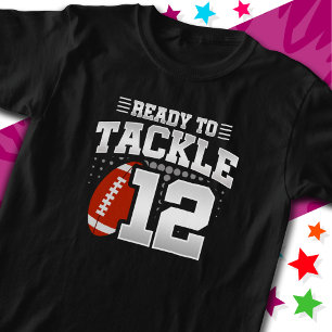 Camiseta Preparado Para Combater O Aniversário Do 12 Festa