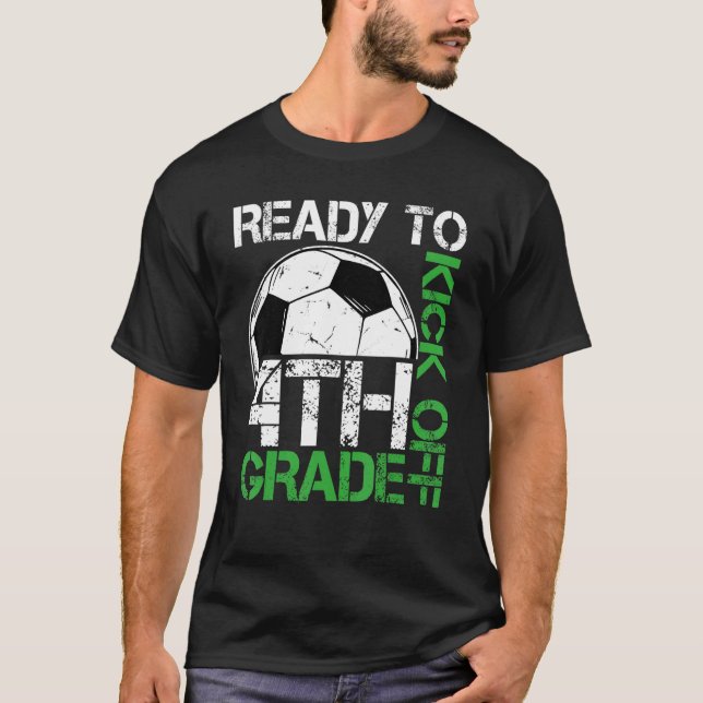 Camiseta Preparado Para Começar O 4º Ano De Professores (Frente)