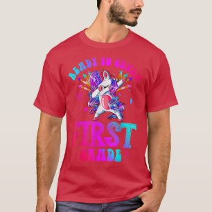 Camiseta Preparado para esmagar o primeiro professor de edu