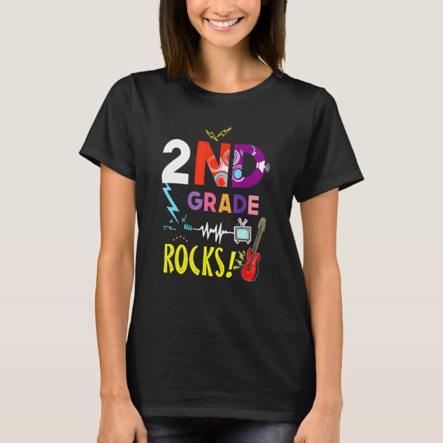Camiseta Preparado Para O segundo Segundo Jovens Professore (Frente)