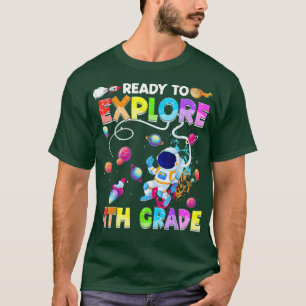 Camiseta Preparado para reproduzir o astronauta engraçado d