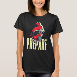 Camiseta Preparar o Pastor Sobrevivalista Apocalypse