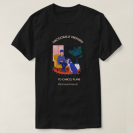 Camiseta Preparar para cancelar planos