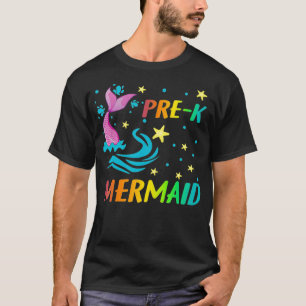 Camiseta Preparar Sereia de Volta para Presente Escolar par