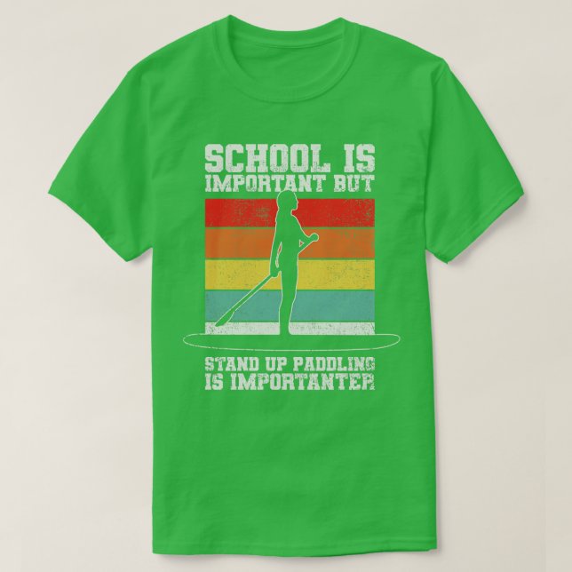 Camiseta Preparar SUP de recarga (Frente do Design)