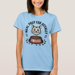 Camiseta Preparativos para a Realeza Citação Divertida de