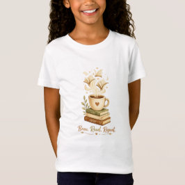 Camiseta Prepare. Leia. Repita. | Aconchegante Café & Amant