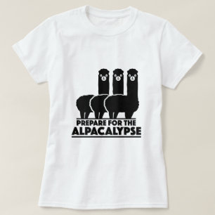 Camiseta Prepare para o Alpacalypse