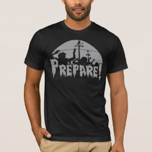 Camiseta Prepare para zombis