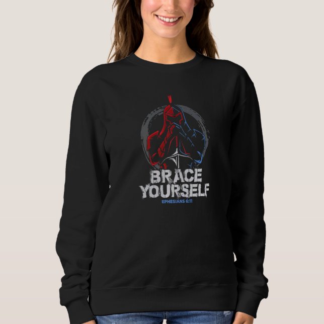 Camiseta Prepare-se Armadura Completa De Deus Efésios 611 F (Frente)