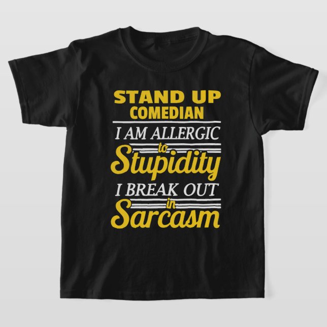 Camiseta Prepare-se Comédia Engraçado (Postura )