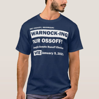 Camiseta Prepare-se Georgia Warnoking Our Ossoff